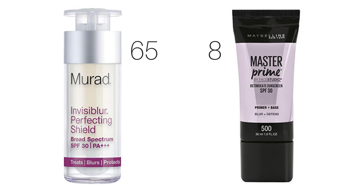 murad sunscreen invisiblur