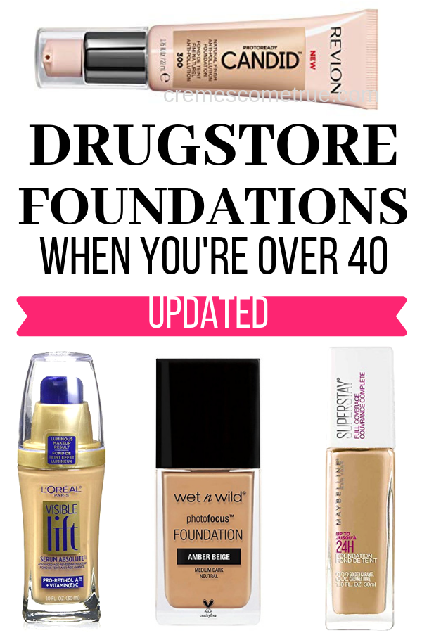 The Best Drugstore Foundations Over 40 