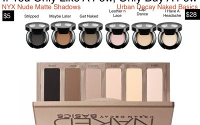 Dupes for Urban Decay Eye Shadow Naked Basics Dupe