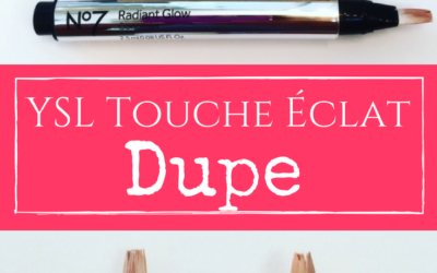 Drugstore Dupe for YSL Touche Eclat Randiant Touch No7 Radiant Glow Concealer Review