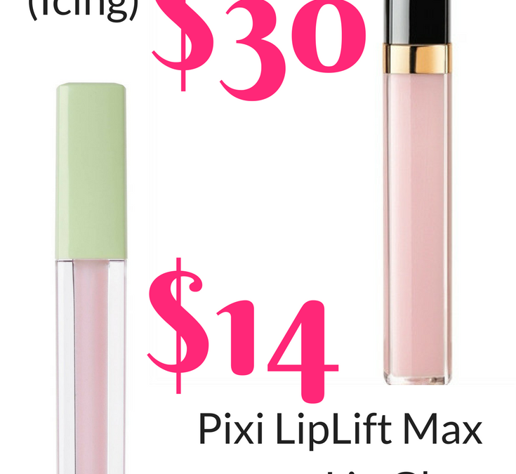 Drugstore Dupe For Chanel Lip Gloss Pixi LipLift Max Lip Gloss