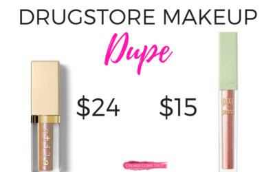 Drugstore Makeup Dupe for Stila Glitter & Glow Liquid Eye Shadow Pixi Liquid Fairy Lights