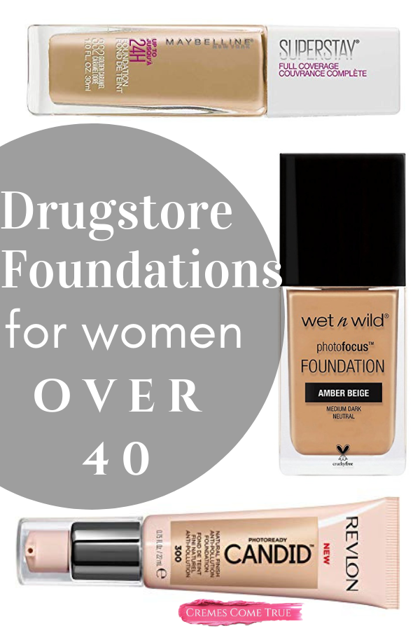 Drugstore Foundations Over 40