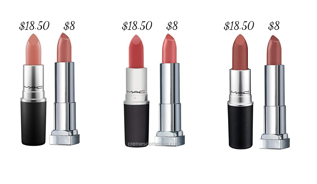 MAC Lipstick Dupes For Matte Shades