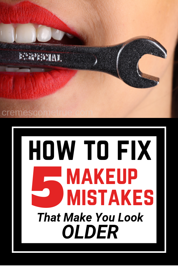 Makeup Mistakes Over 40