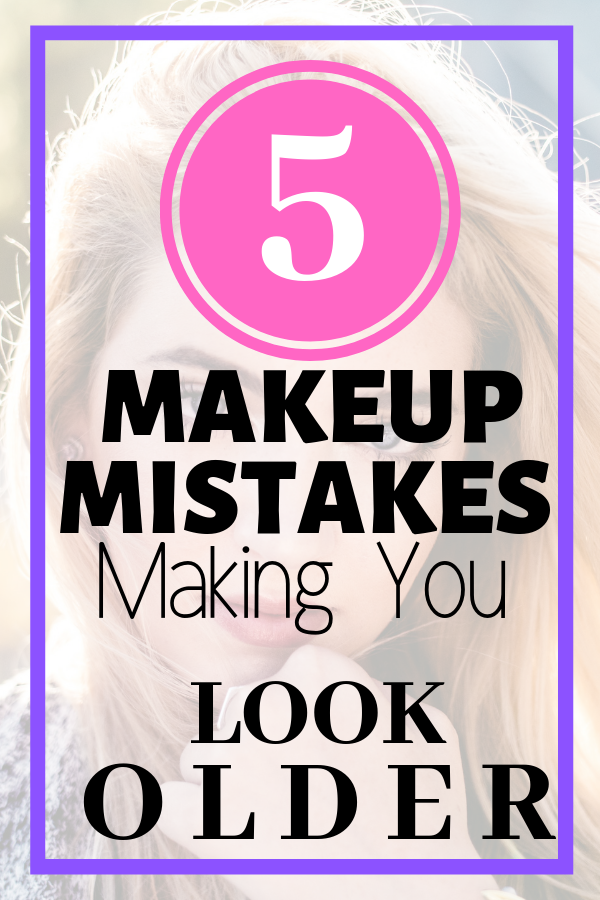 MAKEUP MISTAKES OVER 40