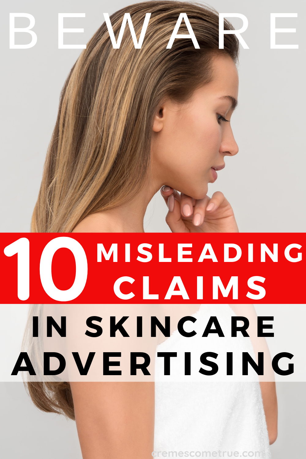misleading claims in beauty advertising 