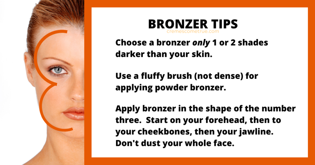 Bronzer Tips Over 40